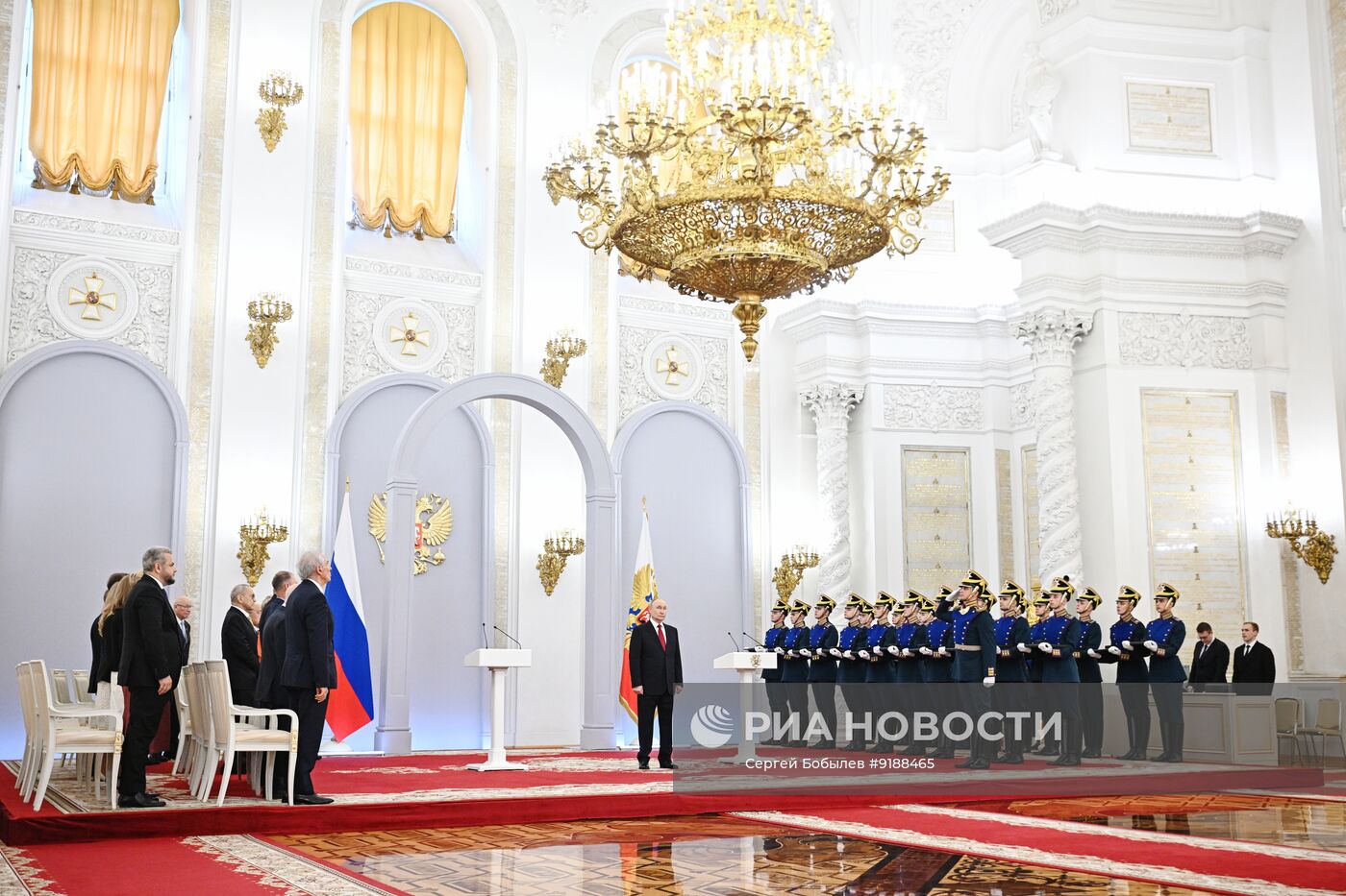Вручение Госпремий РФ и медалей Героя Труда