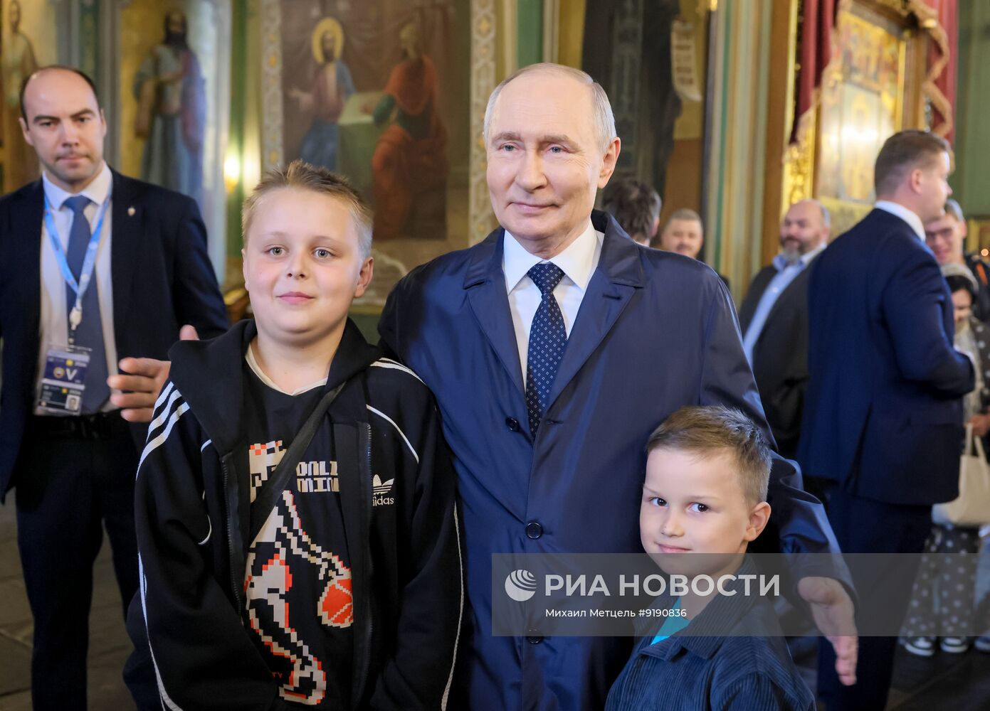 Президент РФ Владимир Путин посетил Казанский кремль
