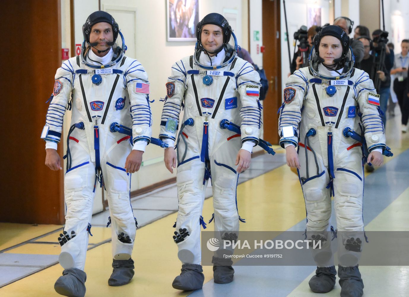 Экзаменационные тренировки экипажей МКС-75