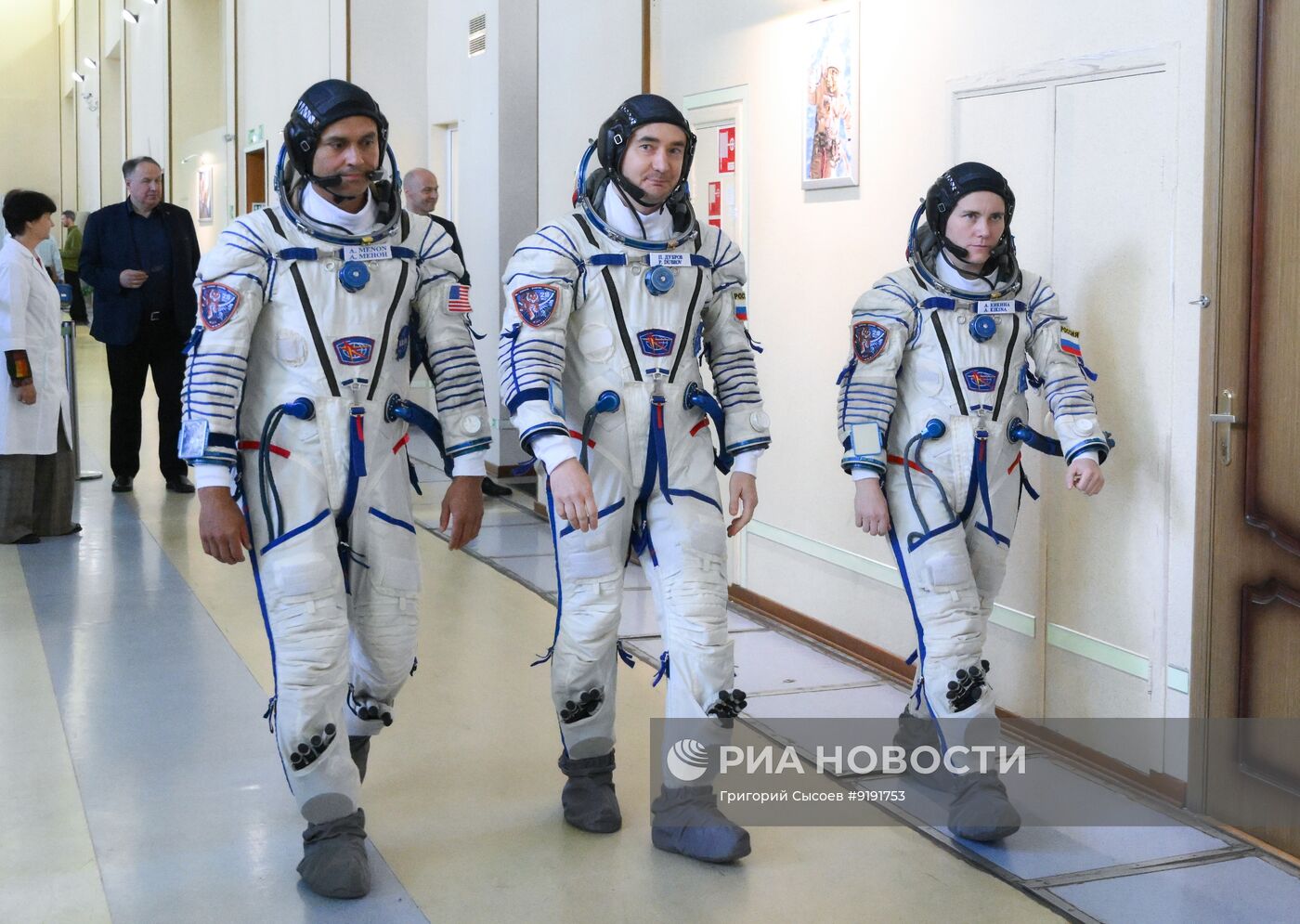 Экзаменационные тренировки экипажей МКС-75