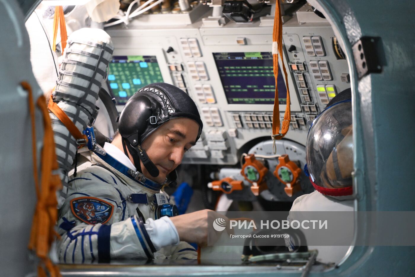 Экзаменационные тренировки экипажей МКС-75
