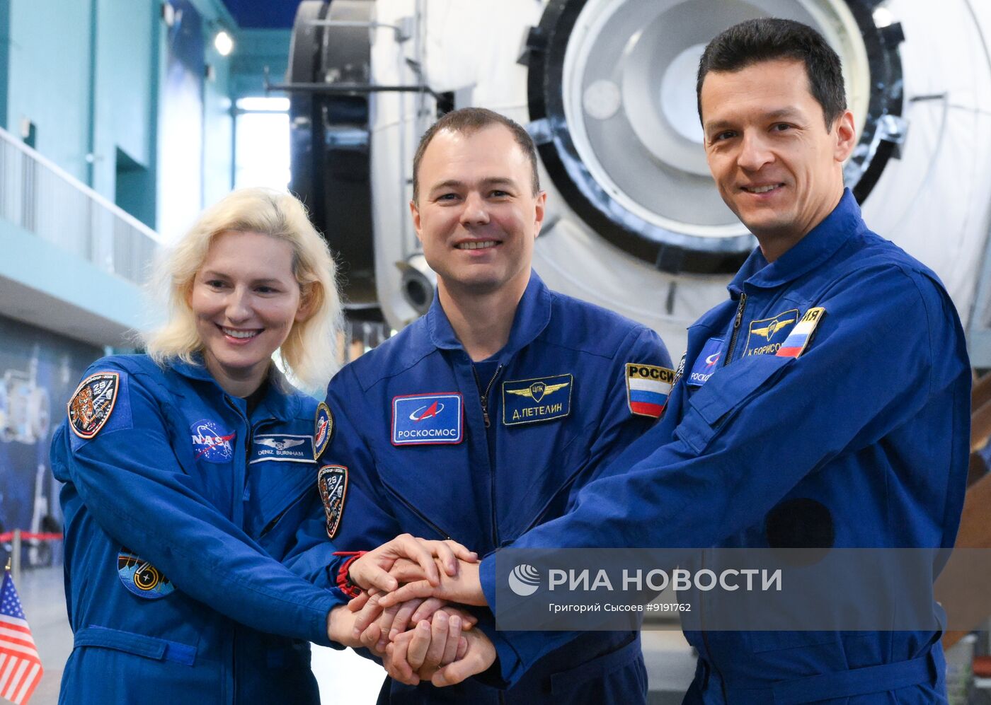 Экзаменационные тренировки экипажей МКС-75