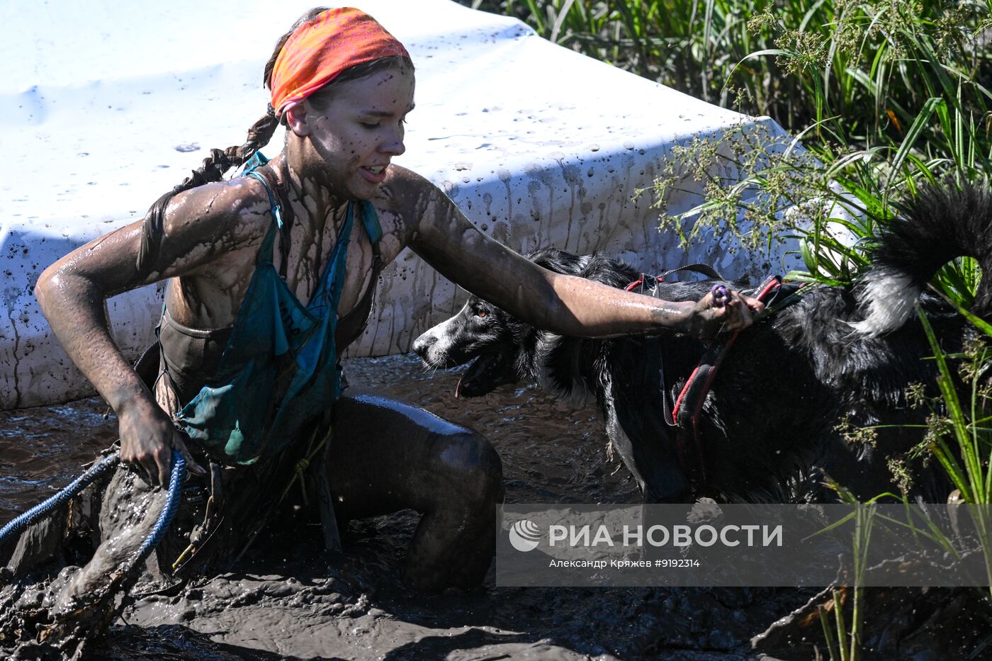 Триатлон "Мокрые псы" в Новосибирской области