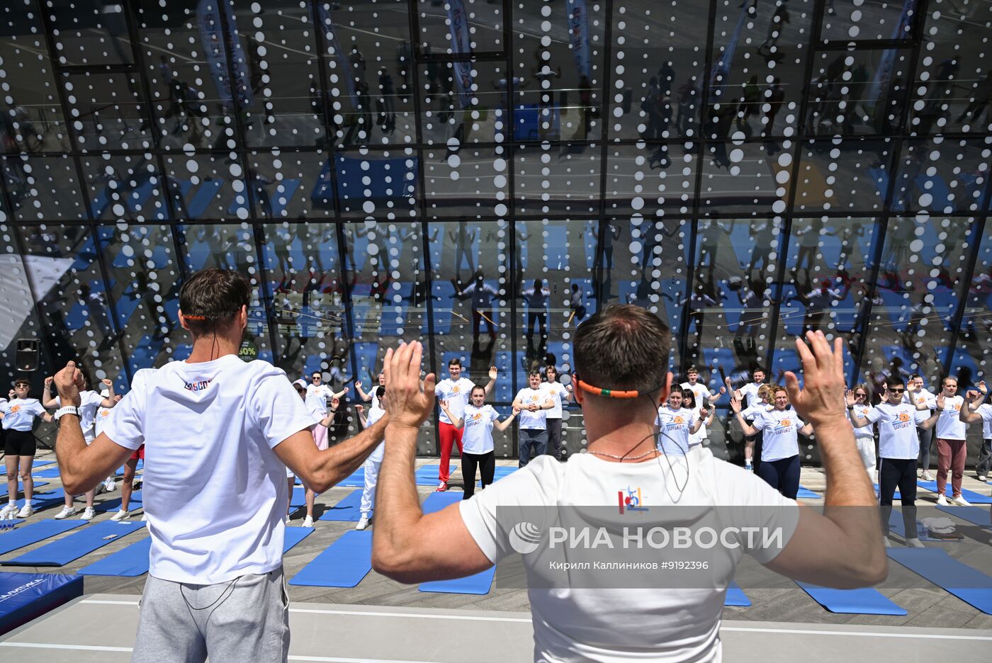 Спортивный праздник "Зарядка с Алексеем Немовым"