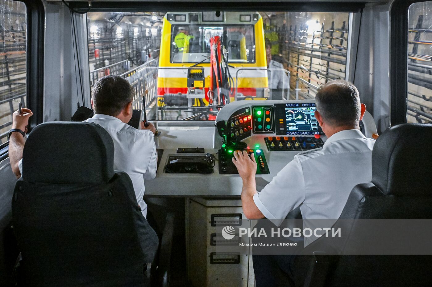 Технический пуск первого участка Рублево-Архангельской линии Московского метрополитена