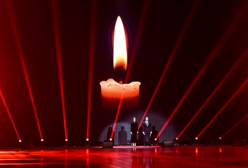 Ледовый спектакль "Дневник памяти" в Москве для ветеранов СВО