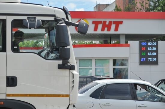 Обстановка с бензином на АЗС в Тамбове