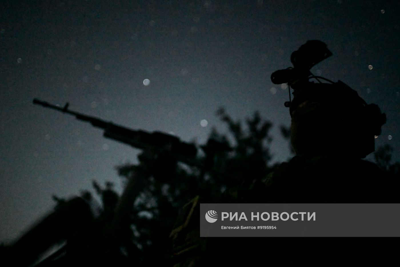 Боевая работа мобильной огневой группы отряда "Русь" в ЛНР