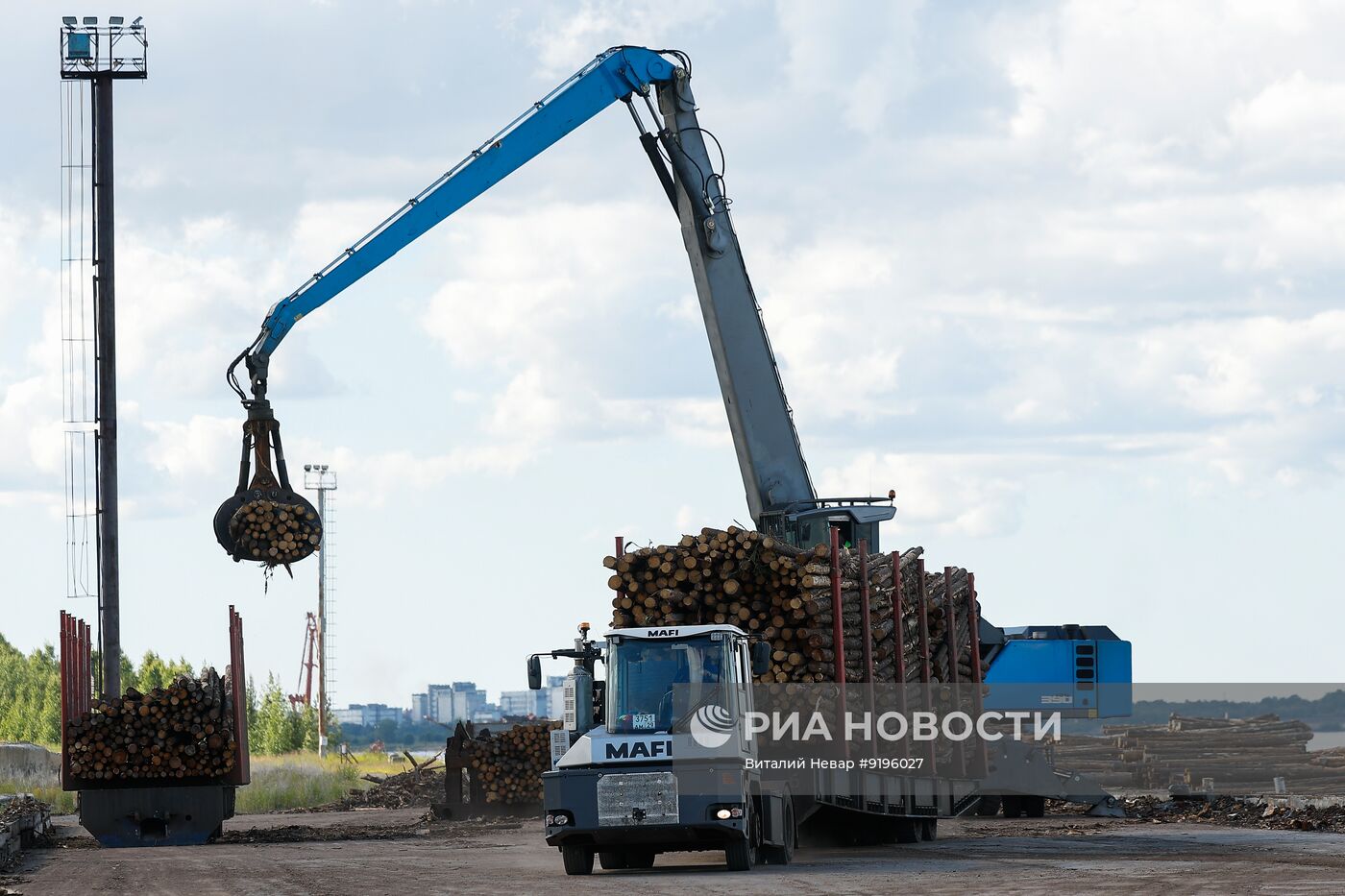 Работа Архангельского целлюлозно-бумажного комбината