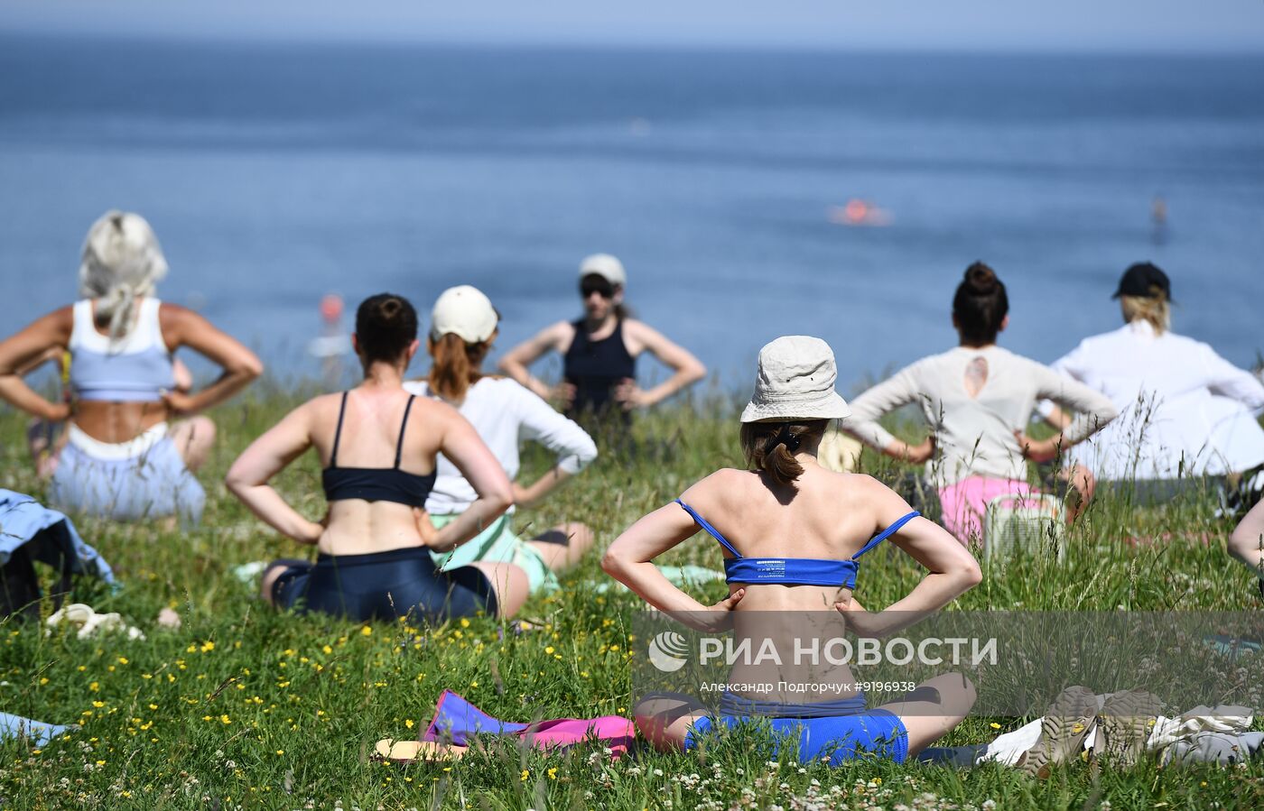 Отдых горожан на Балтийском море