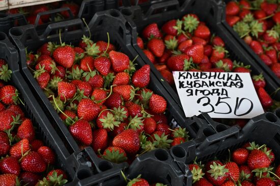 Продажа фруктов и ягод в Москве