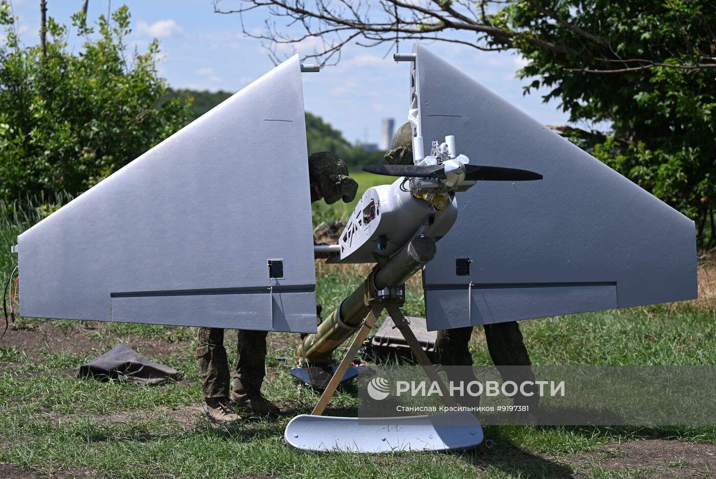 Боевая работа расчета БПЛА БМ-70 группировки войск "Центр" на Добропольском направлении СВО