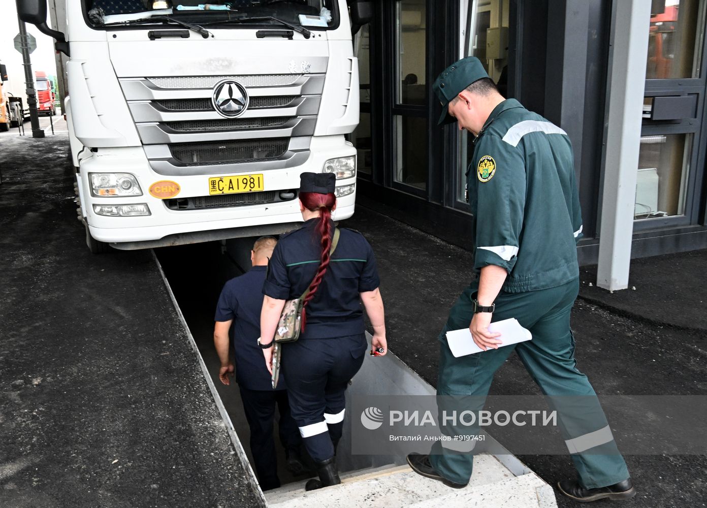 Открытие нового пограничного пункта пропуска на границе с Китаем