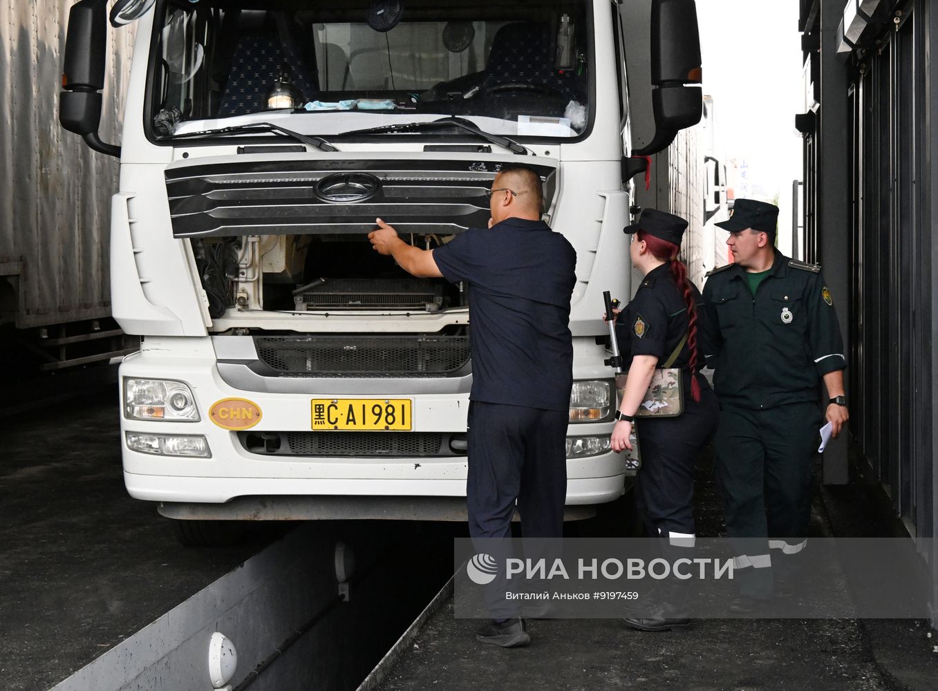 Открытие нового пограничного пункта пропуска на границе с Китаем