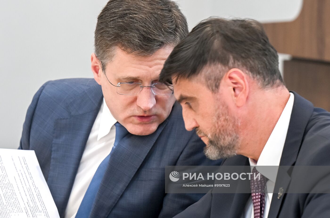 Совещание по вопросу реализации проектов строительства ГЭС и ГРЭС в Сибири