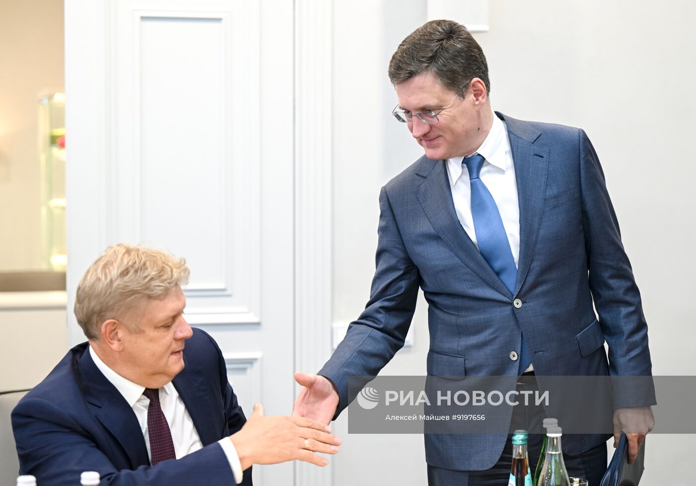 Совещание по вопросу реализации проектов строительства ГЭС и ГРЭС в Сибири