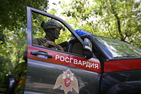 Прощание с бывшим министром обороны РФ Сергеем Ивановым в Москве 
