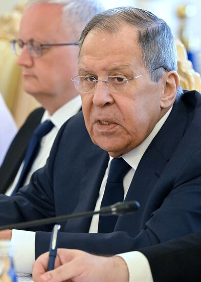 Заседание Делового совета при министре иностранных дел РФ в Москве