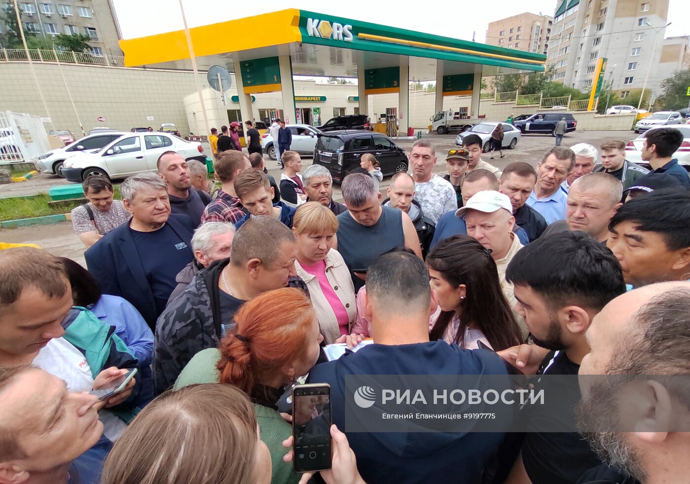 Обстановка на АЗС в Читинской области