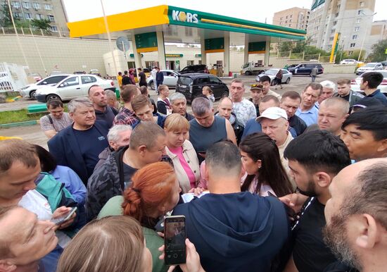 Обстановка на АЗС в Читинской области