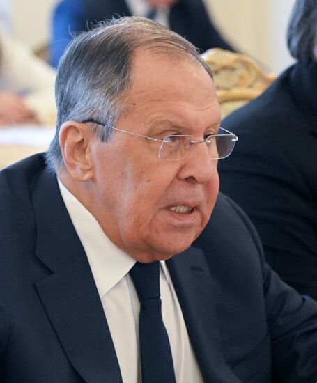 Заседание Делового совета при министре иностранных дел РФ в Москве