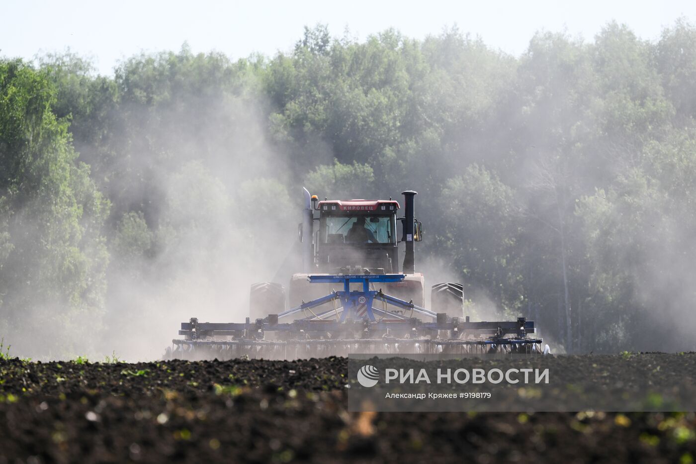 Работа агрокомплекса в Новосибирской области
