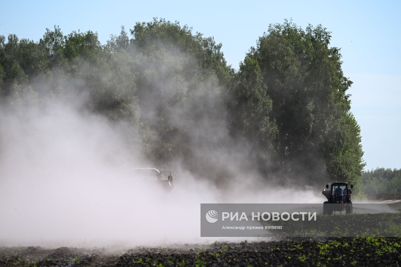 Работа агрокомплекса в Новосибирской области