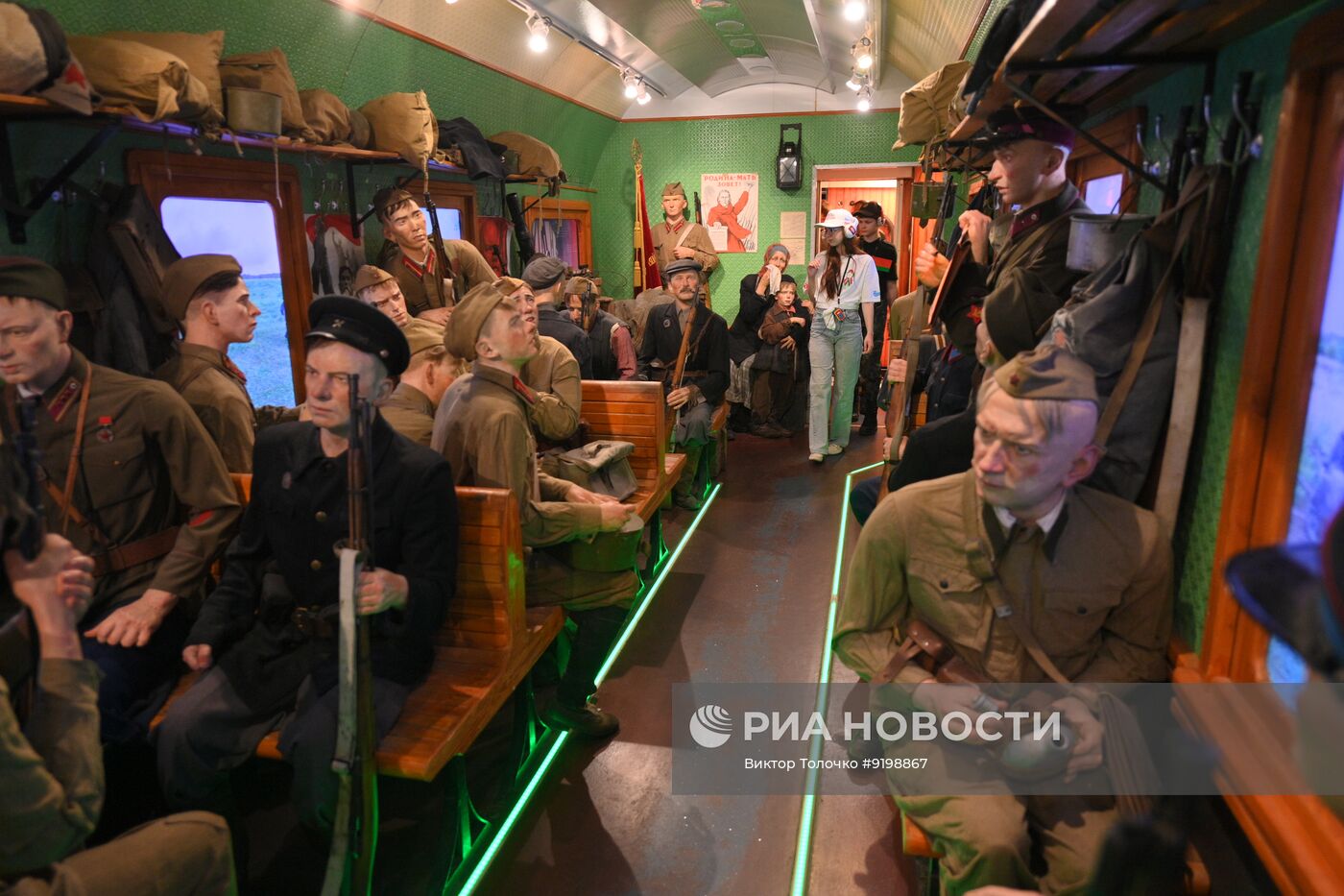 Прибытие "Поезда Победы" в Минск