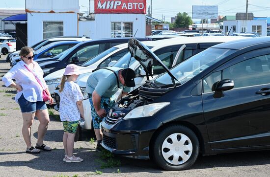 Автомобильный рынок в Красноярске