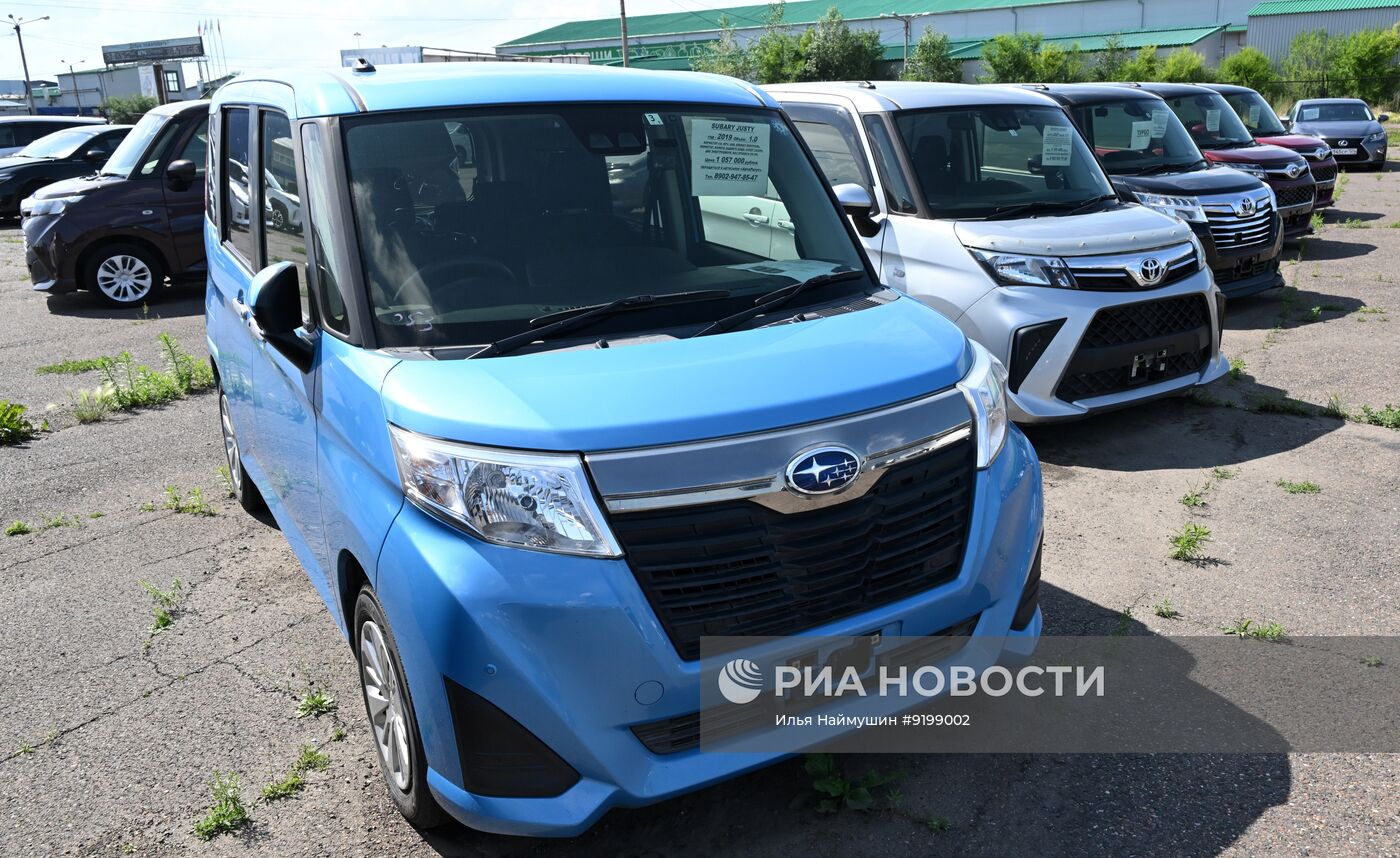 Автомобильный рынок в Красноярске