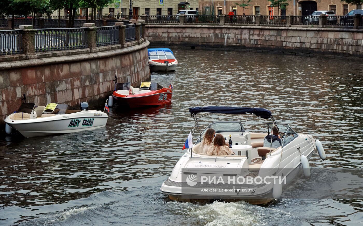 Пасмурная погода в Санкт-Петербурге