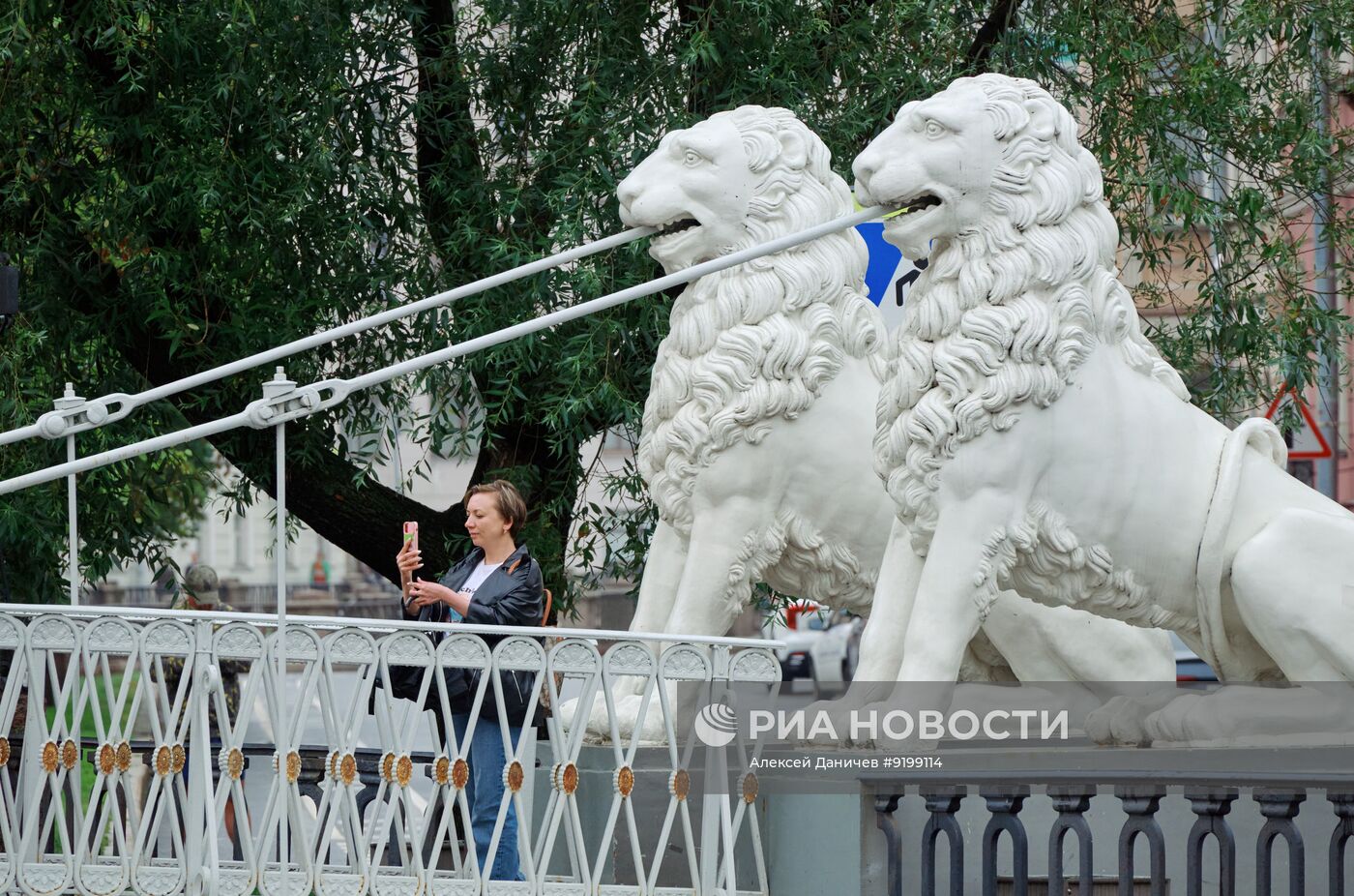 Пасмурная погода в Санкт-Петербурге