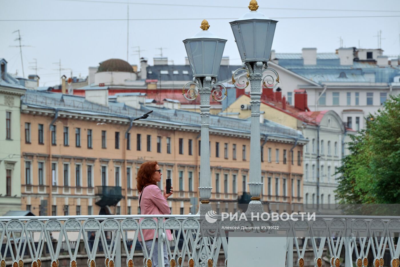 Пасмурная погода в Санкт-Петербурге