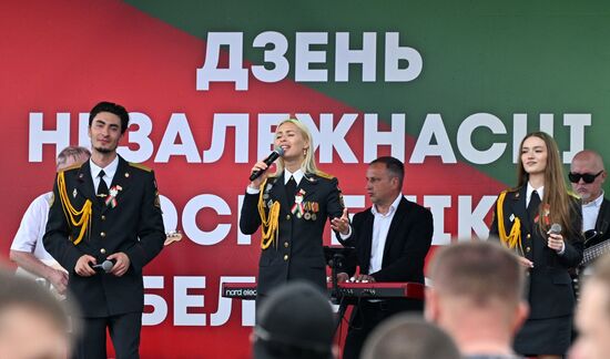 Празднование Дня независимости Белоруссии