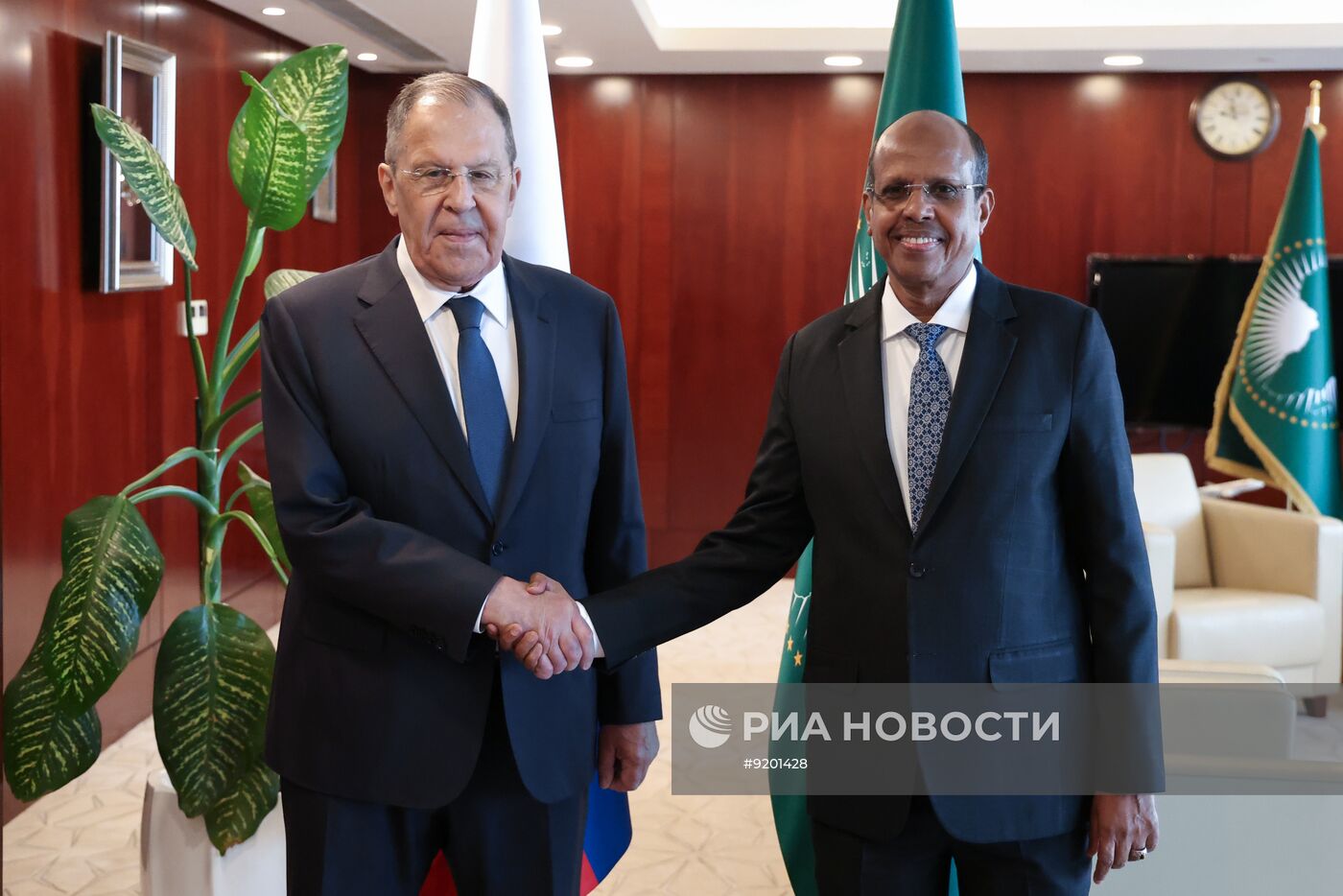 Рабочий визит главы МИД РФ Лаврова в Эфиопию