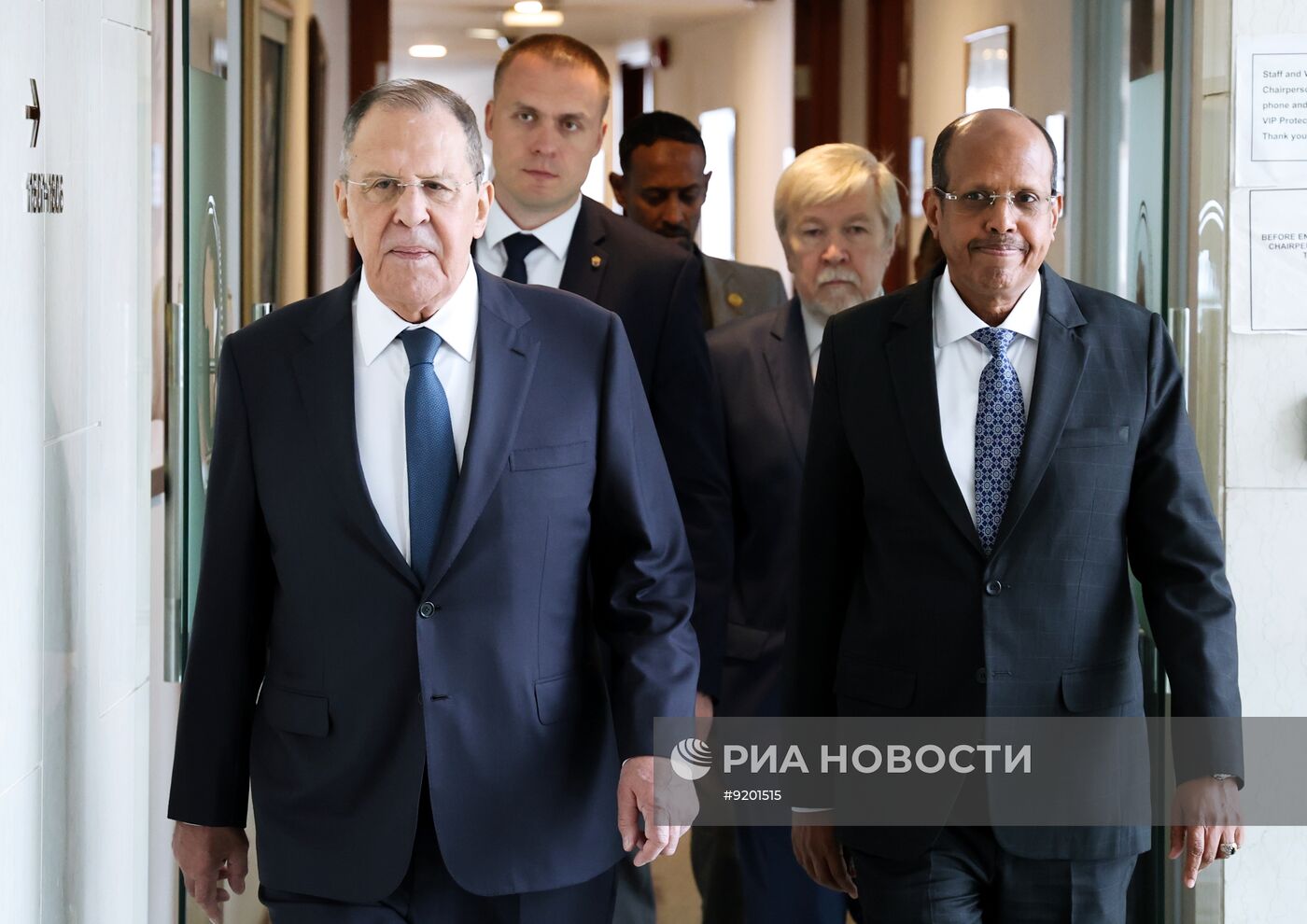 Рабочий визит главы МИД РФ Лаврова в Эфиопию