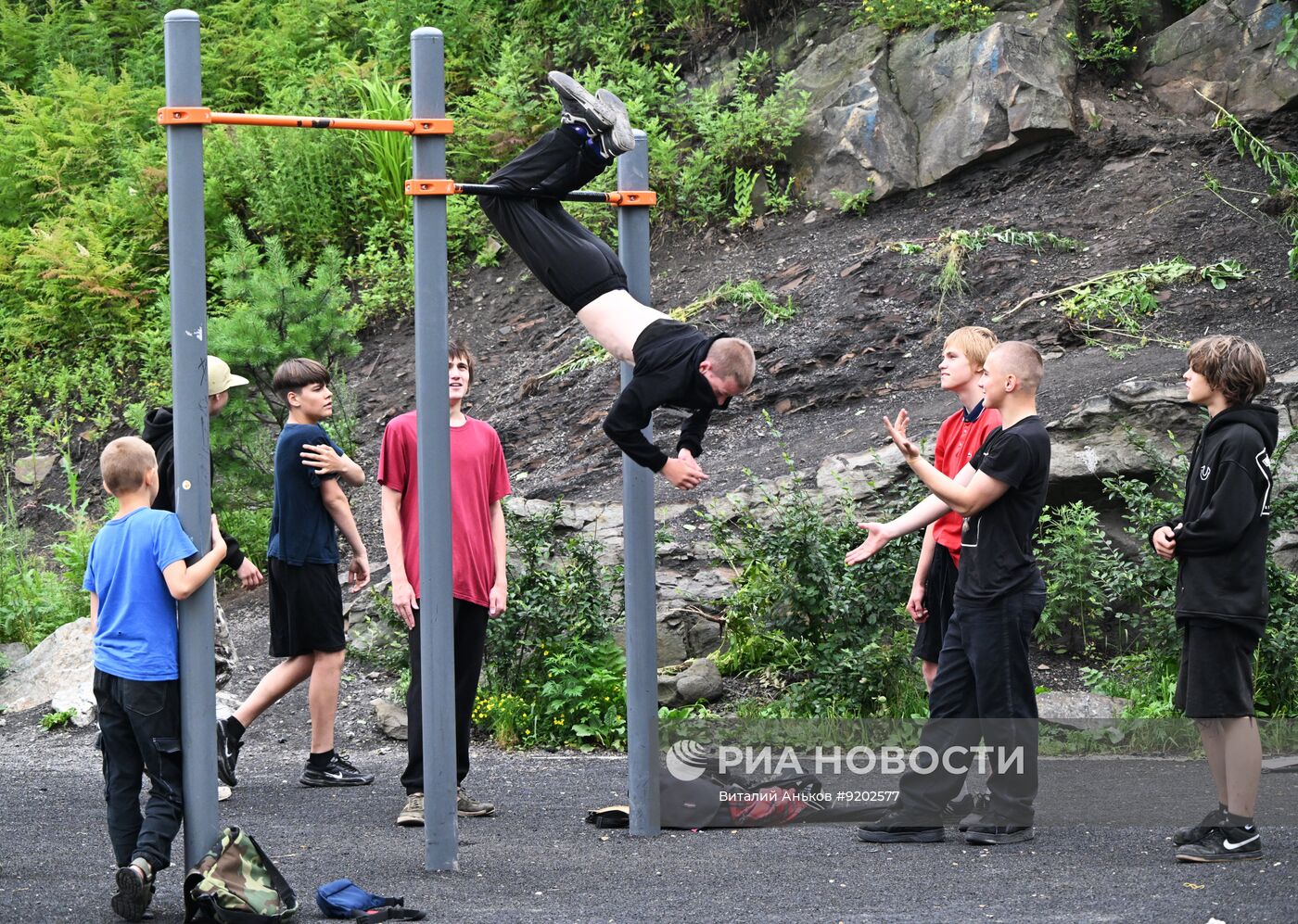 Отдых горожан во Владивостоке