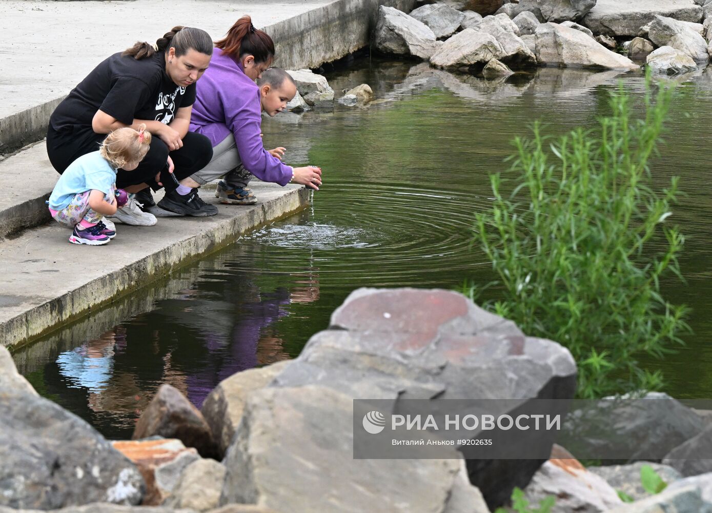 Городской парк "Озеро на Сафонова" во Владивостоке