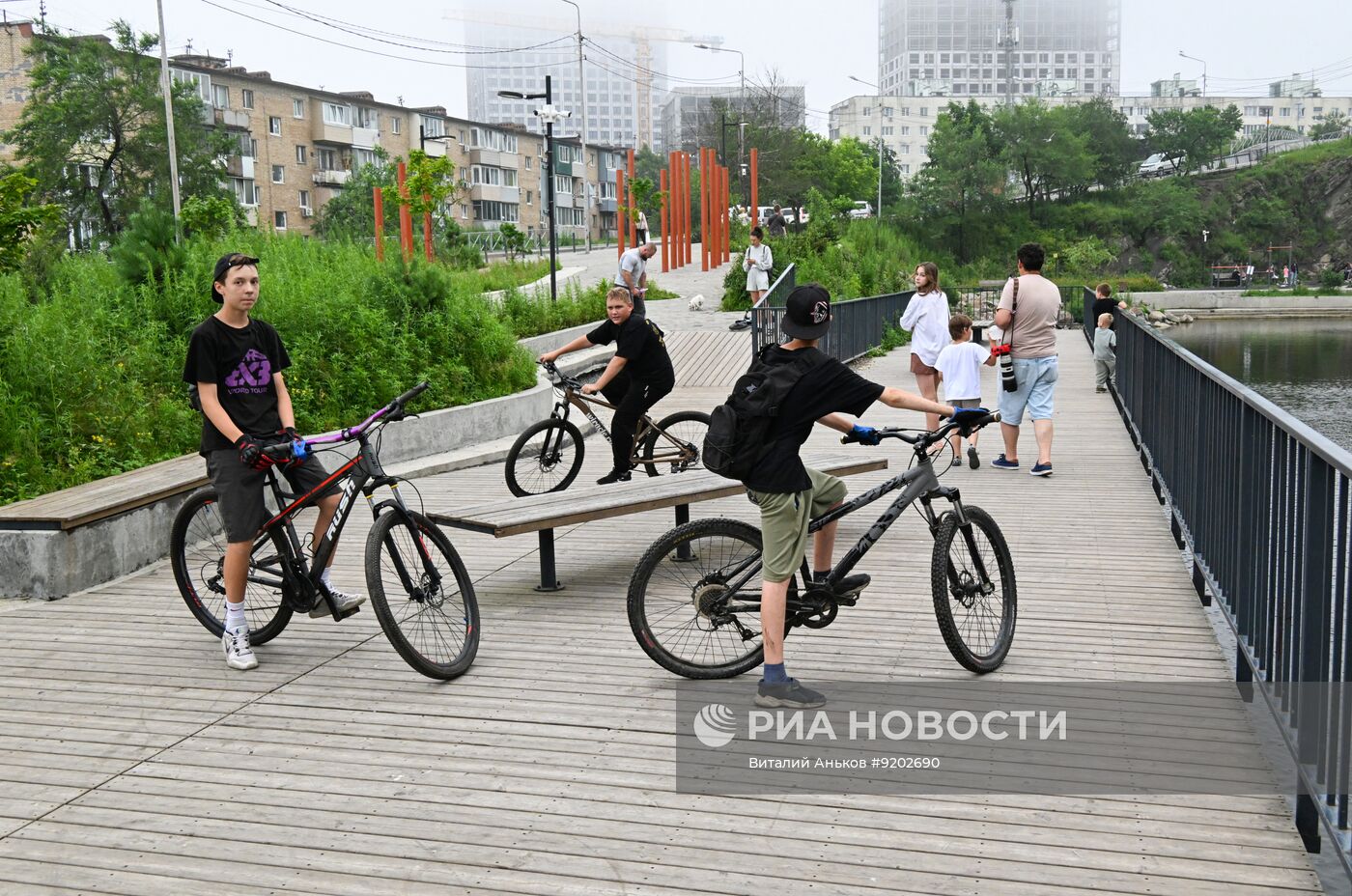 Отдых горожан во Владивостоке
