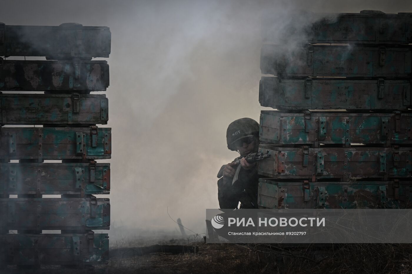 Тренировка штурмовиков группировки войск "Центр" на полигоне на Добропольском направлении СВО