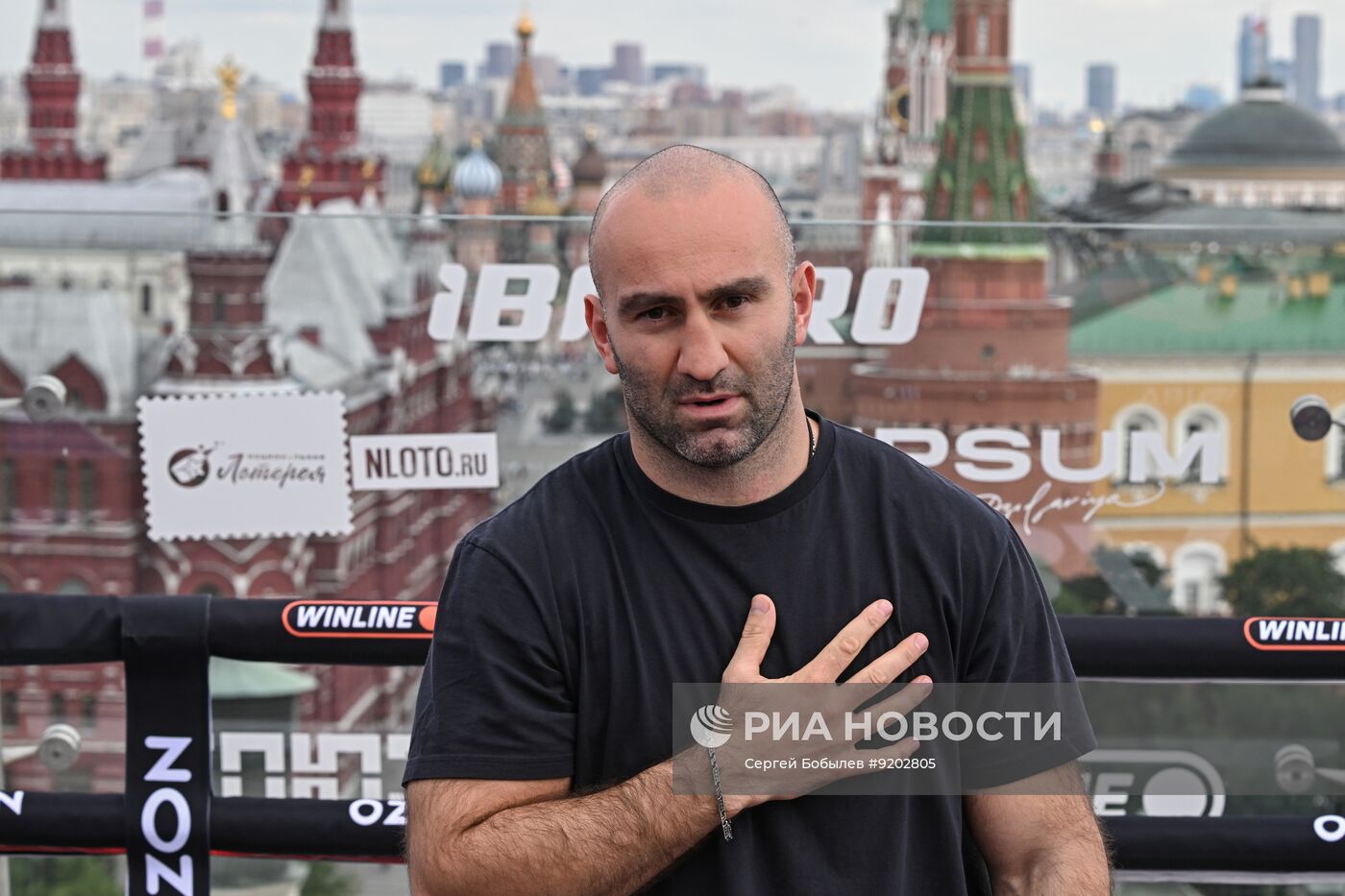 Пресс-конференция и открытая тренировка перед турниром по профессиональному боксу " IBA.PRO 19"