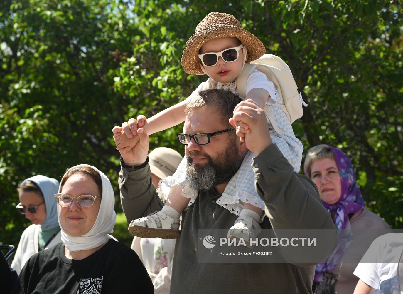 Поездка патриарха Кирилла в Спасо-Преображенский Валаамский ставропигиальный монастырь