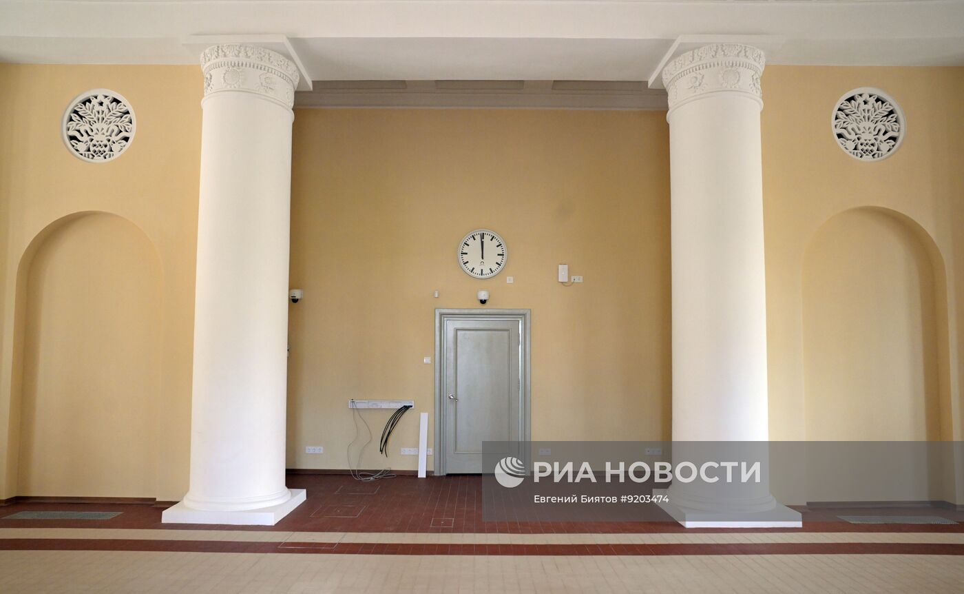 Реставрация кафе "Лето" и ресторана "Золотой колос" на ВДНХ