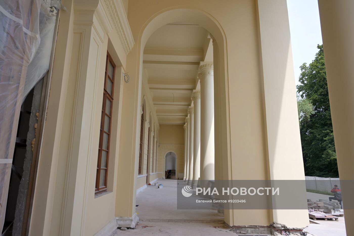 Реставрация кафе "Лето" и ресторана "Золотой колос" на ВДНХ