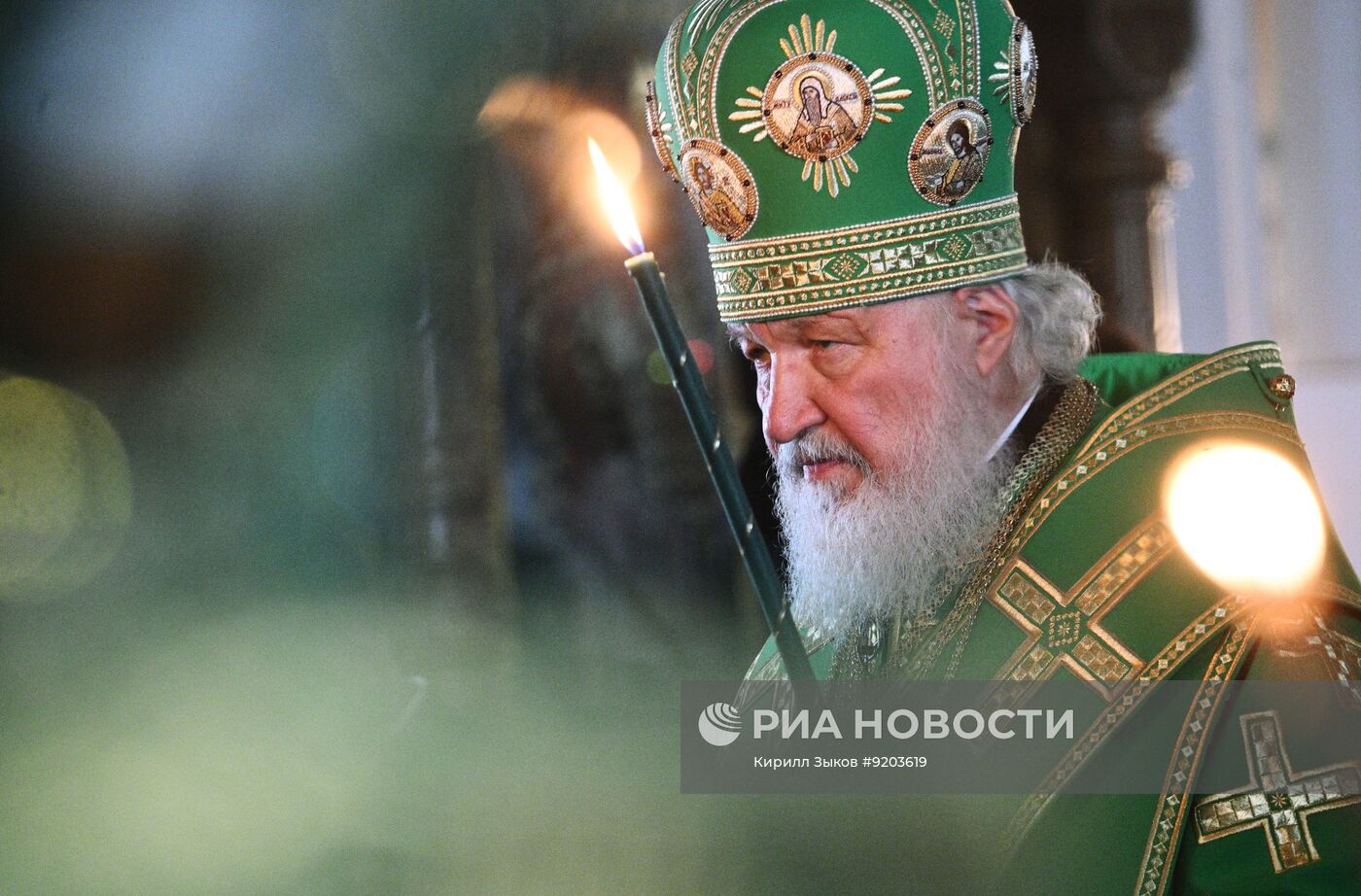 Поездка патриарха Кирилла в Спасо-Преображенский Валаамский монастырь