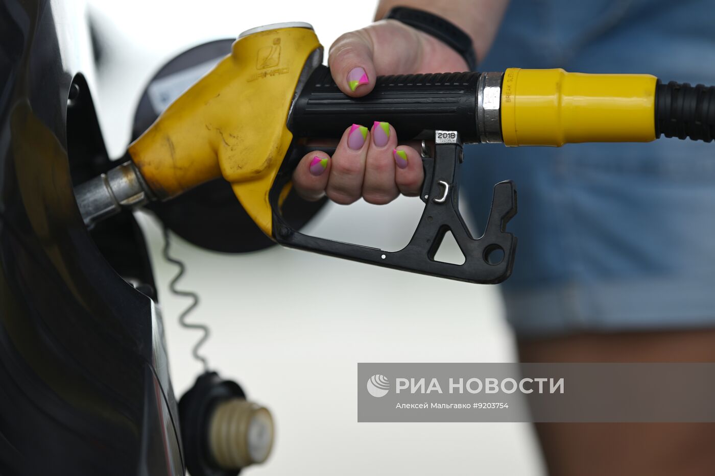 Работа АЗС в Омске
