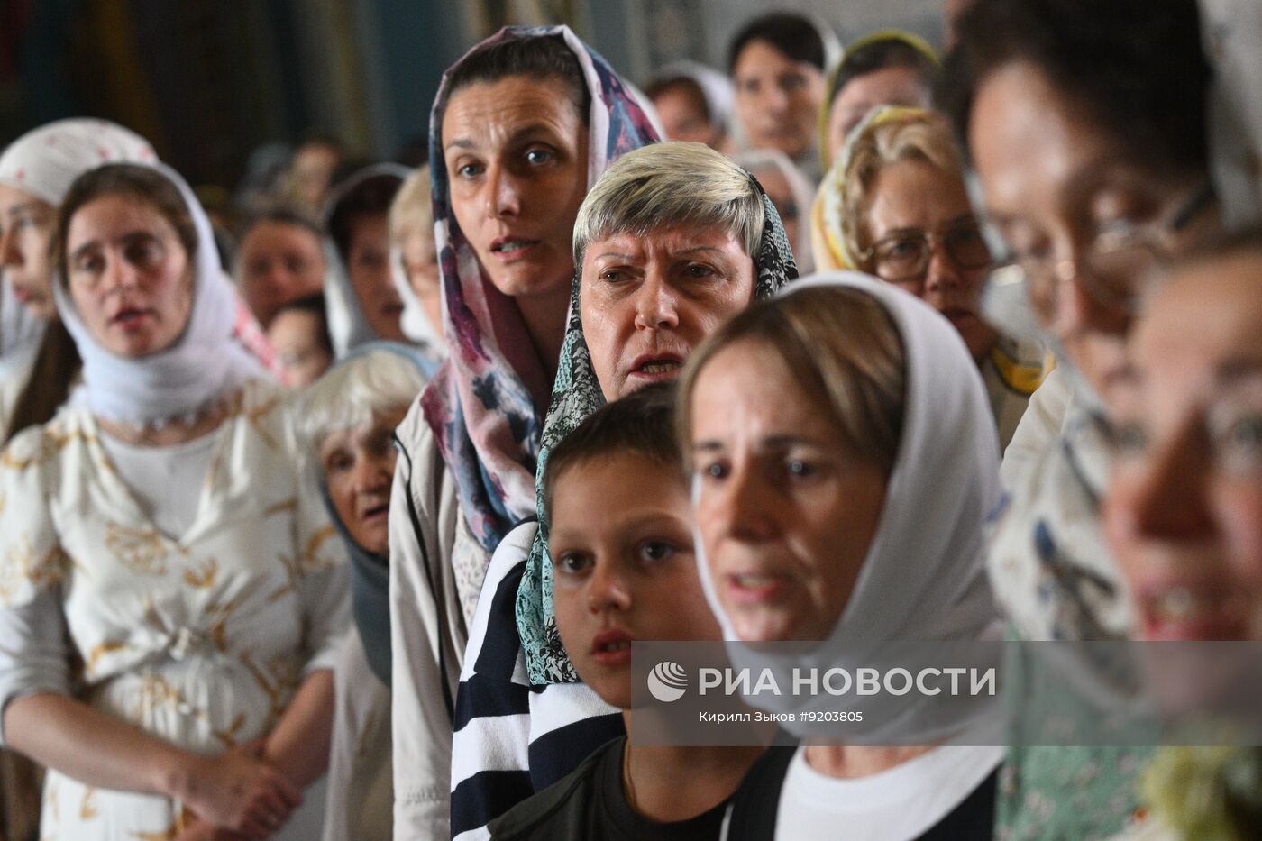 Патриаршее служение в Спасо-Преображенском соборе Валаамского монастыря