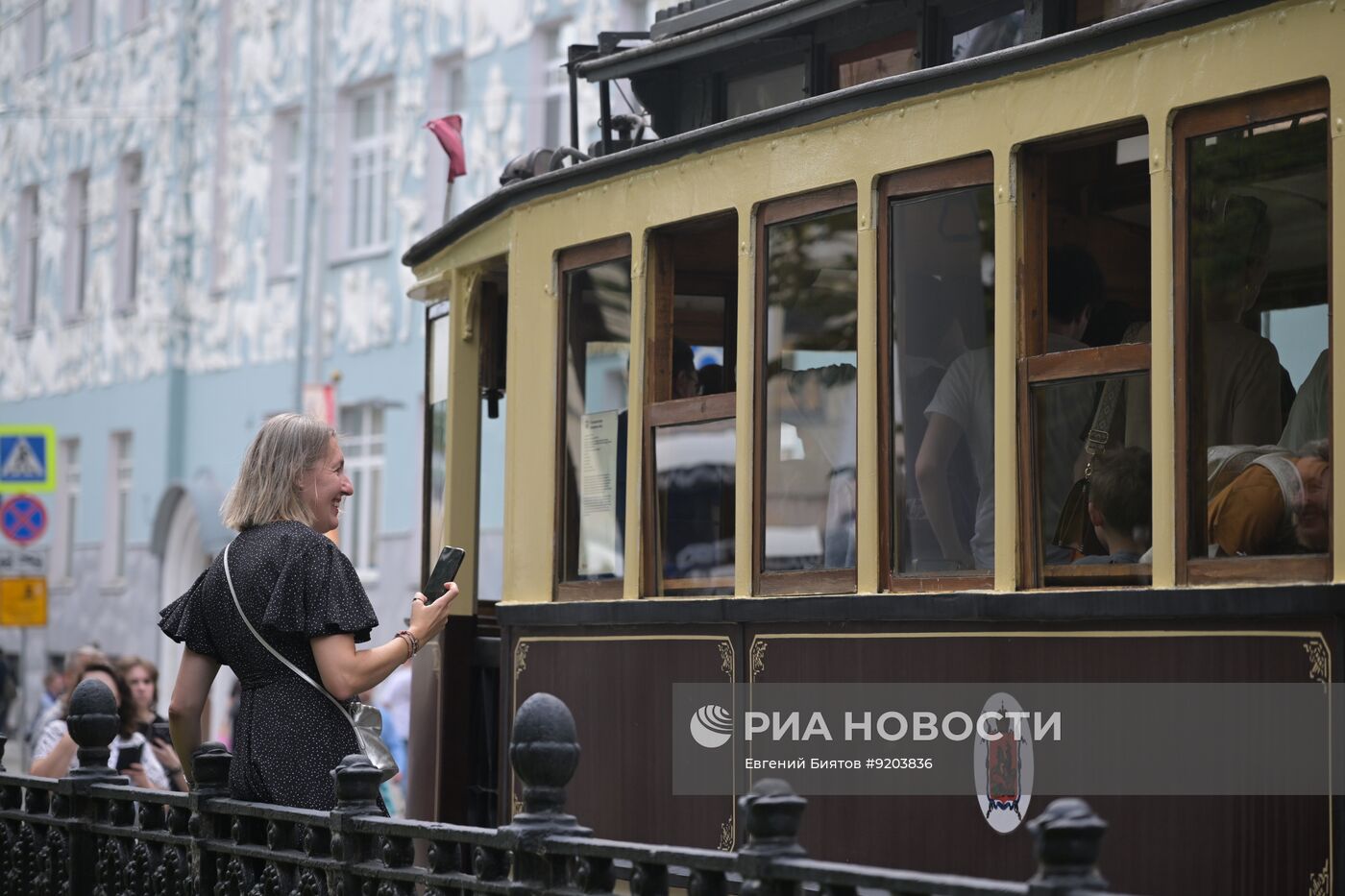 Парад ретротранспорта в Москве
