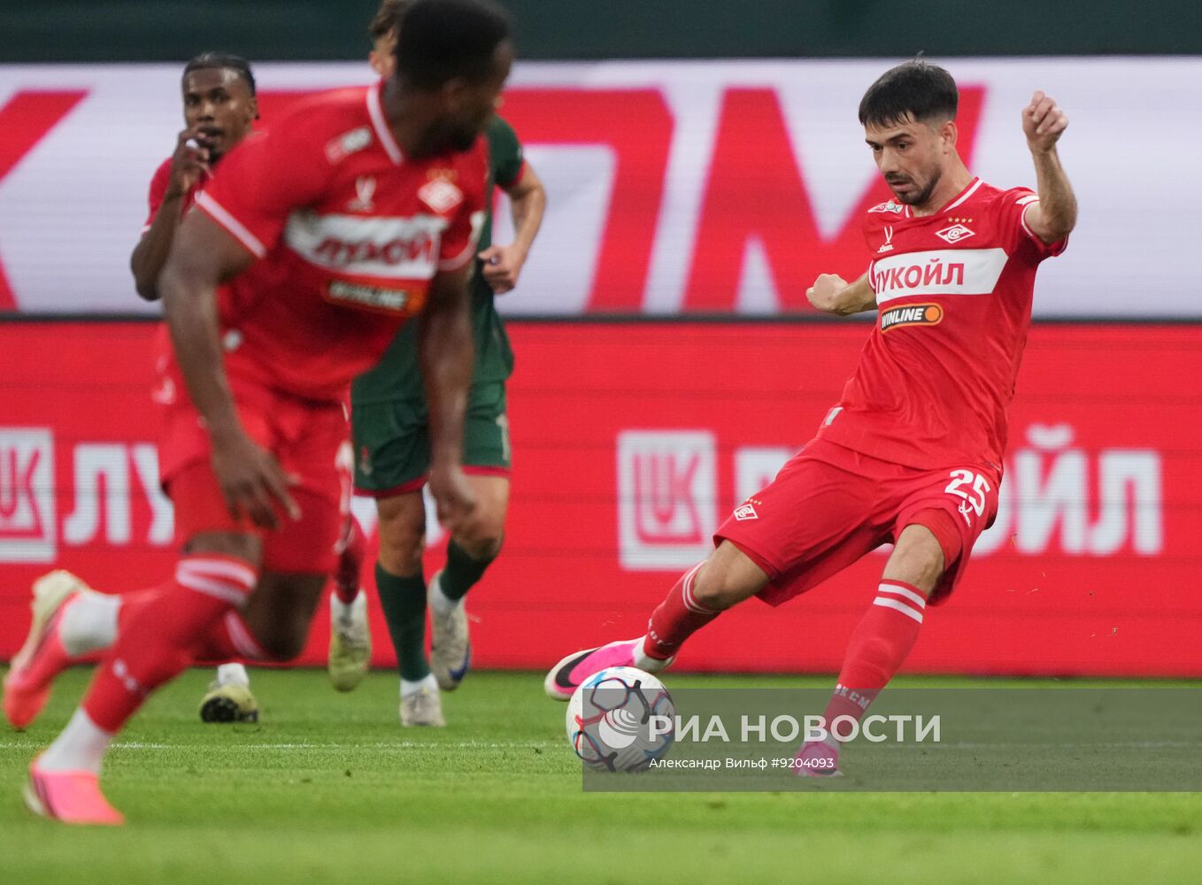 Футбол. Товарищеский матч "Локомотив" - "Спартак"