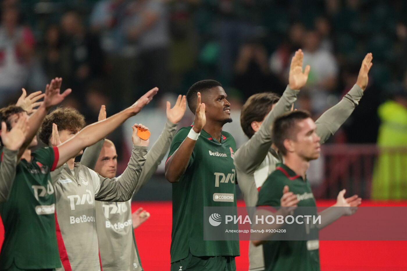 Футбол. Товарищеский матч "Локомотив" - "Спартак"